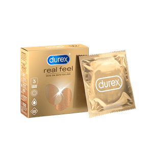 DUREX Real Feel Condoms 3 Pack